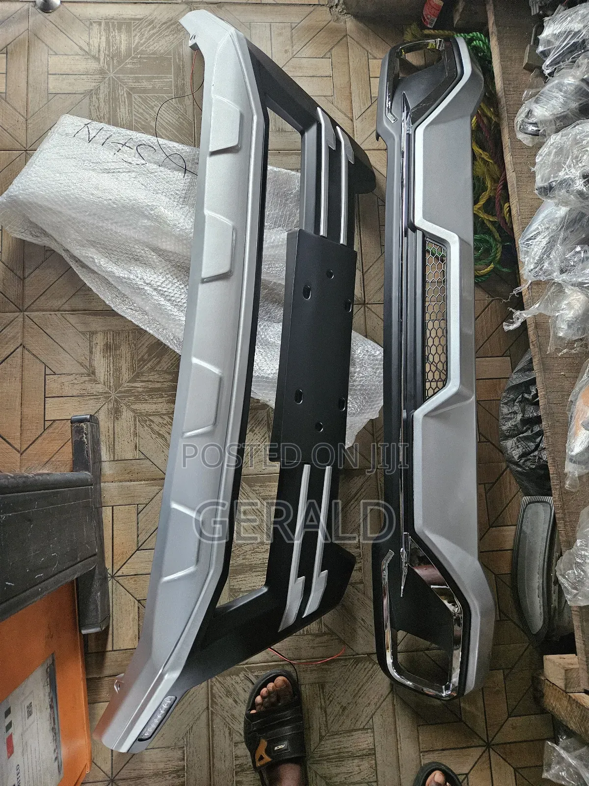 Front and Back Bumper Padded Highlander 018