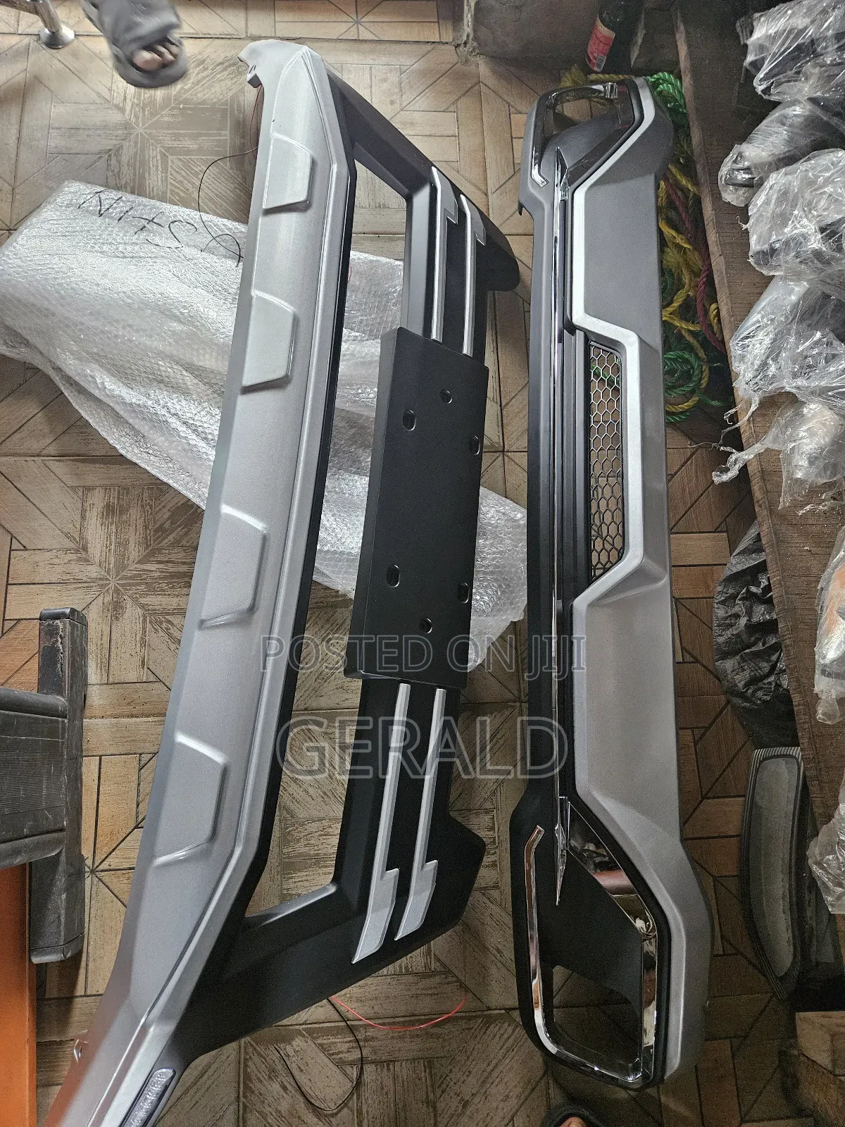 Front and Back Bumper Padded Highlander 018