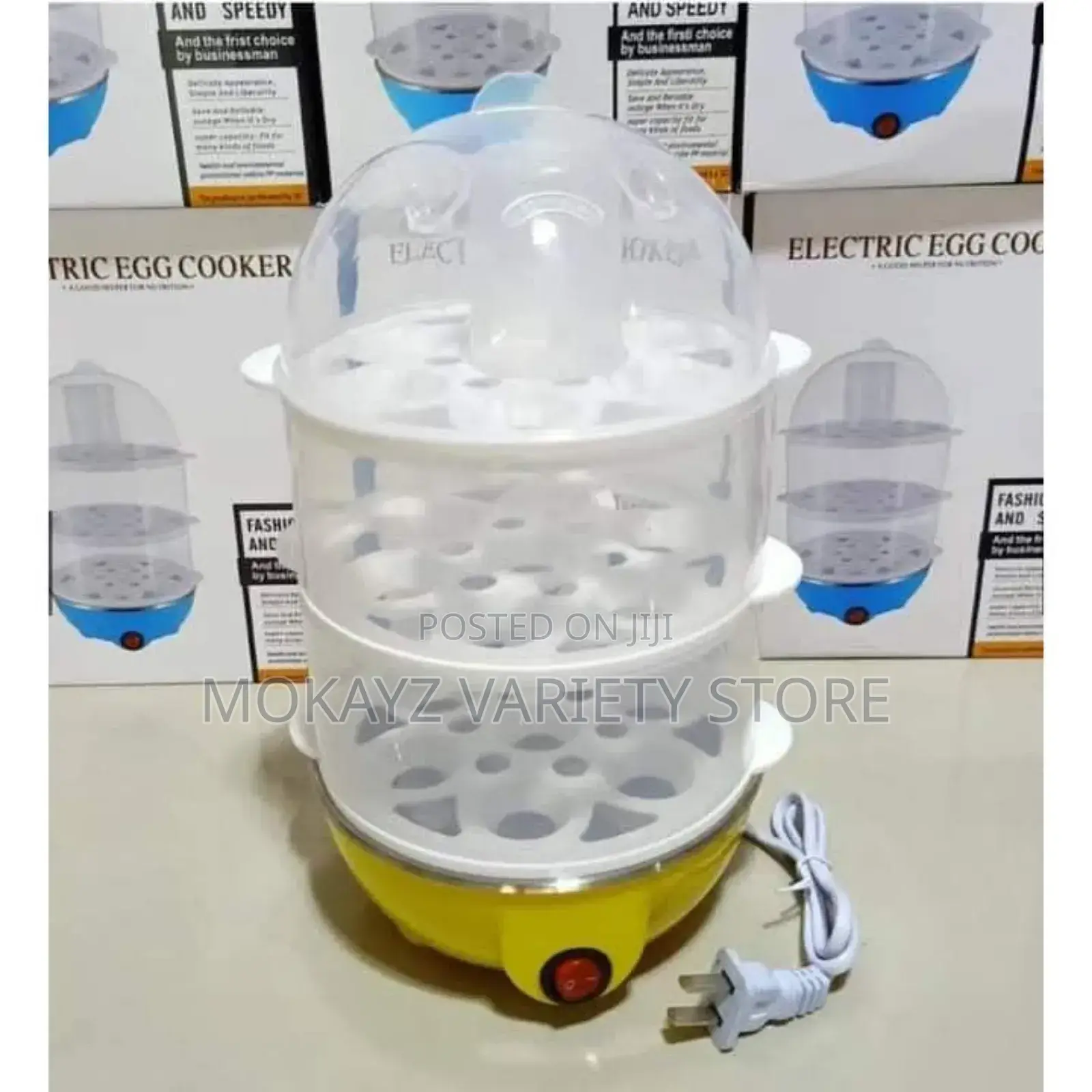 3 Layer Multifunction Electric Egg Boiler/Steamer