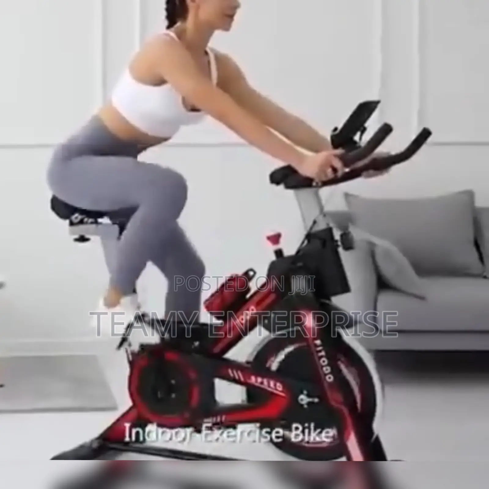 Cycling Bike Indoor Exercise - Spinning Workout Bicycle