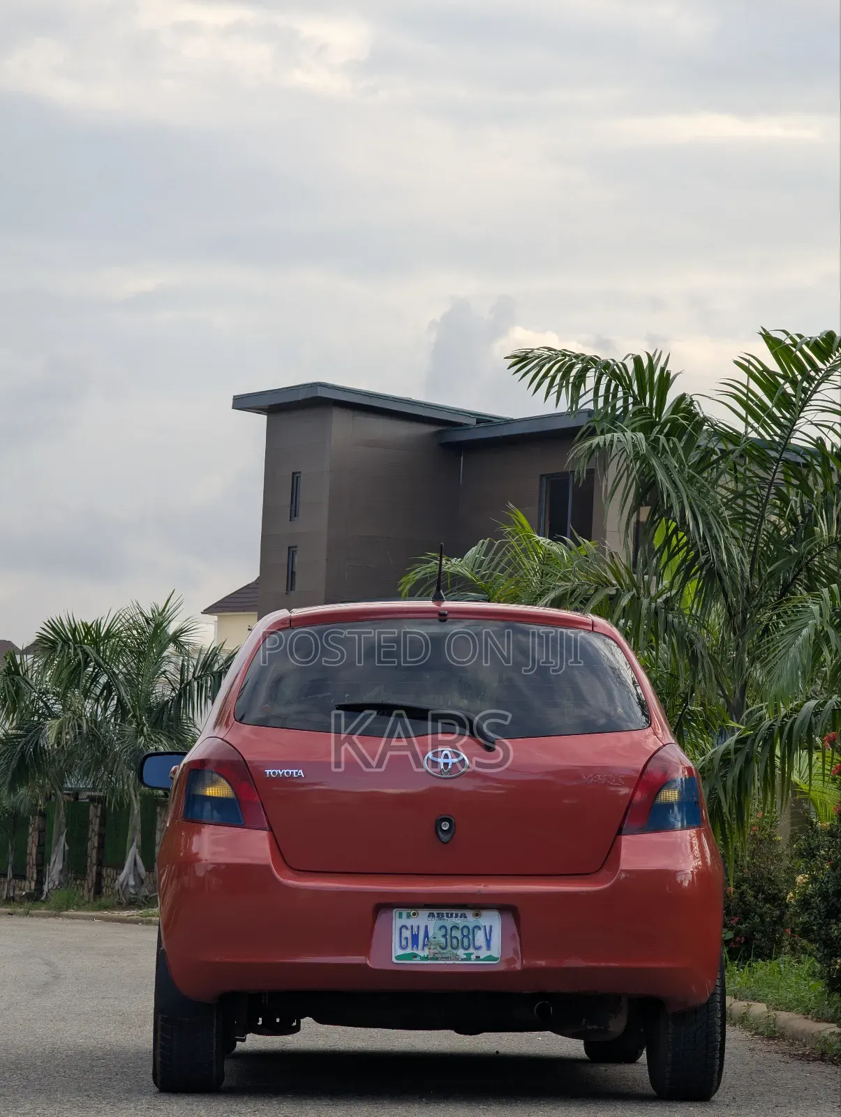 Toyota Yaris 2007 Orange