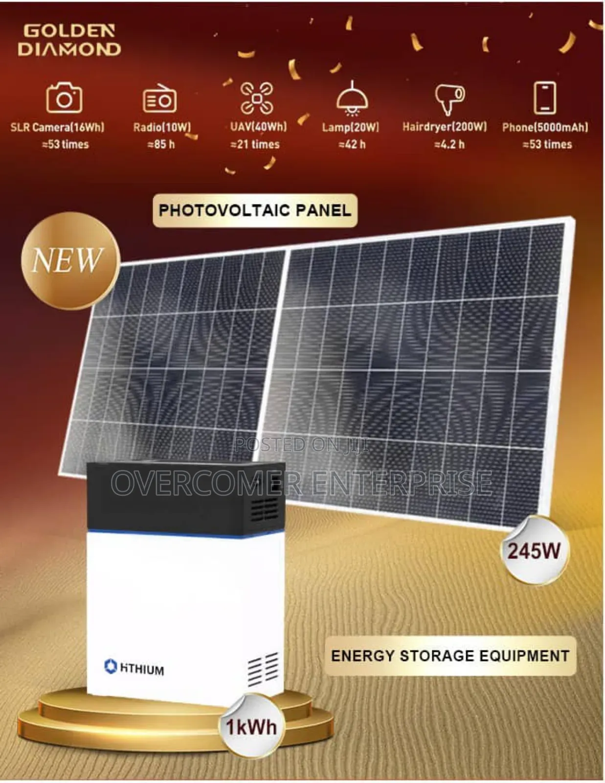 Hithium Solar Generator