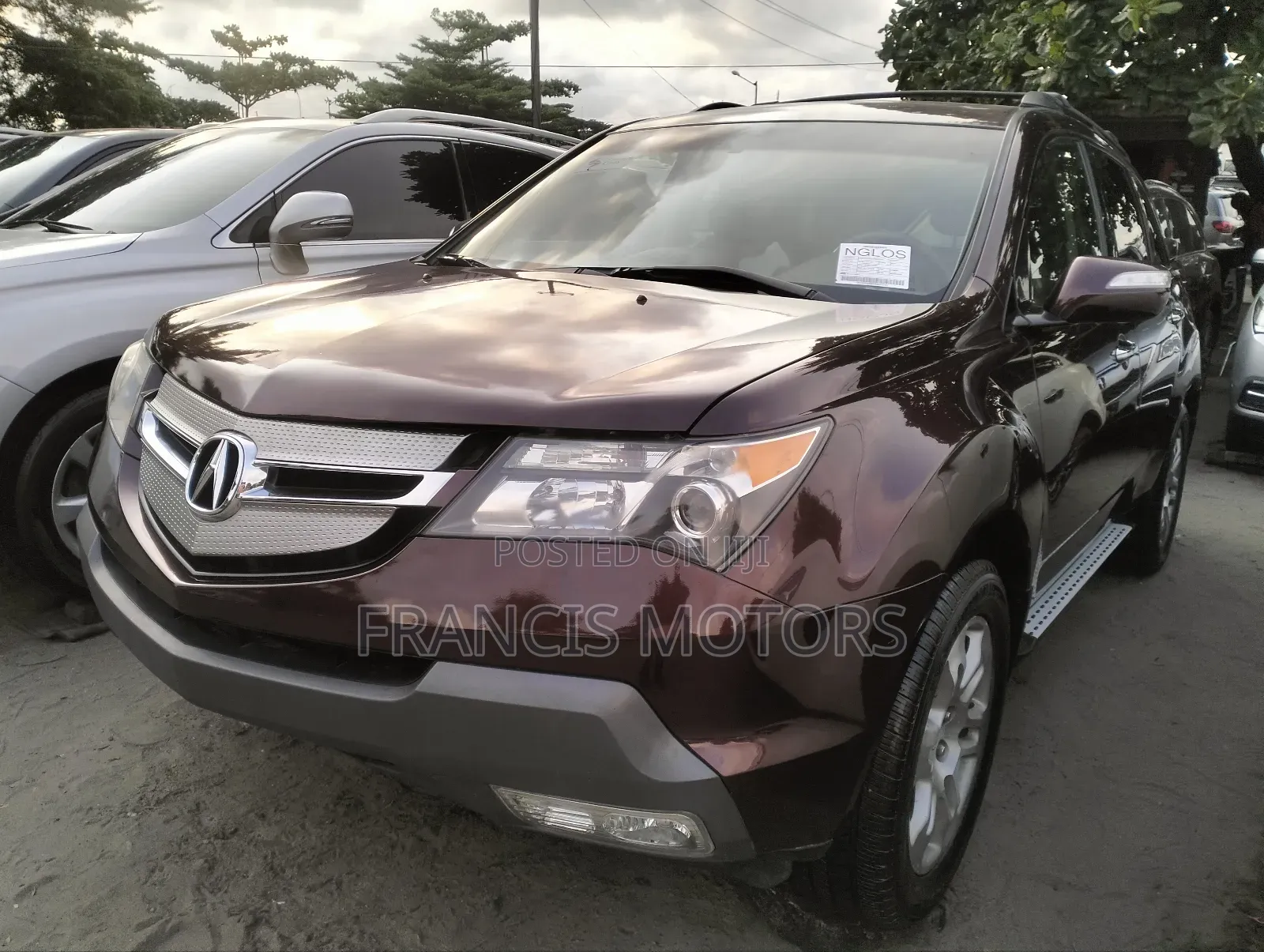 Acura MDX SUV 4dr AWD (3.7 6cyl 5A) 2009 Burgundy