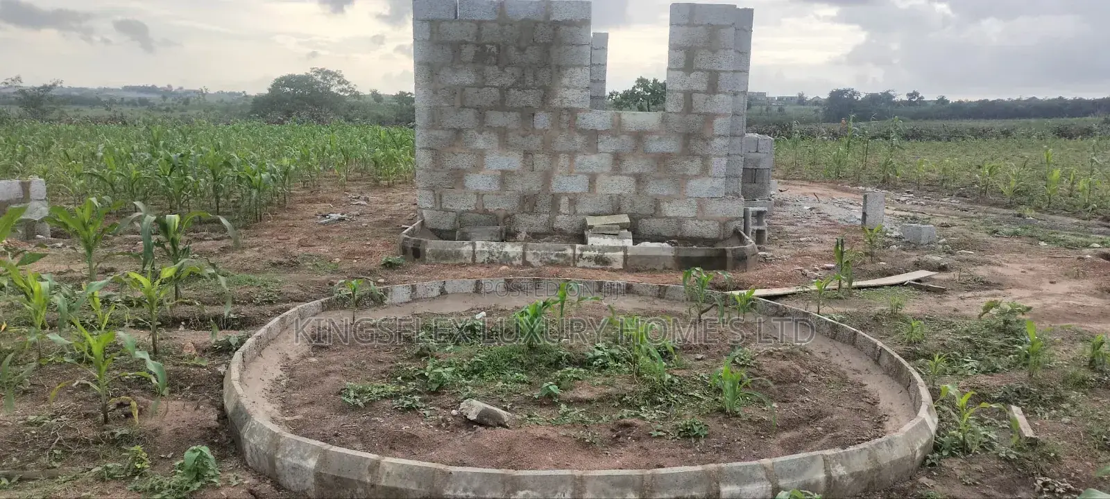 180sqm Estate Plot for a 2 Bedroom Terrace Duplex