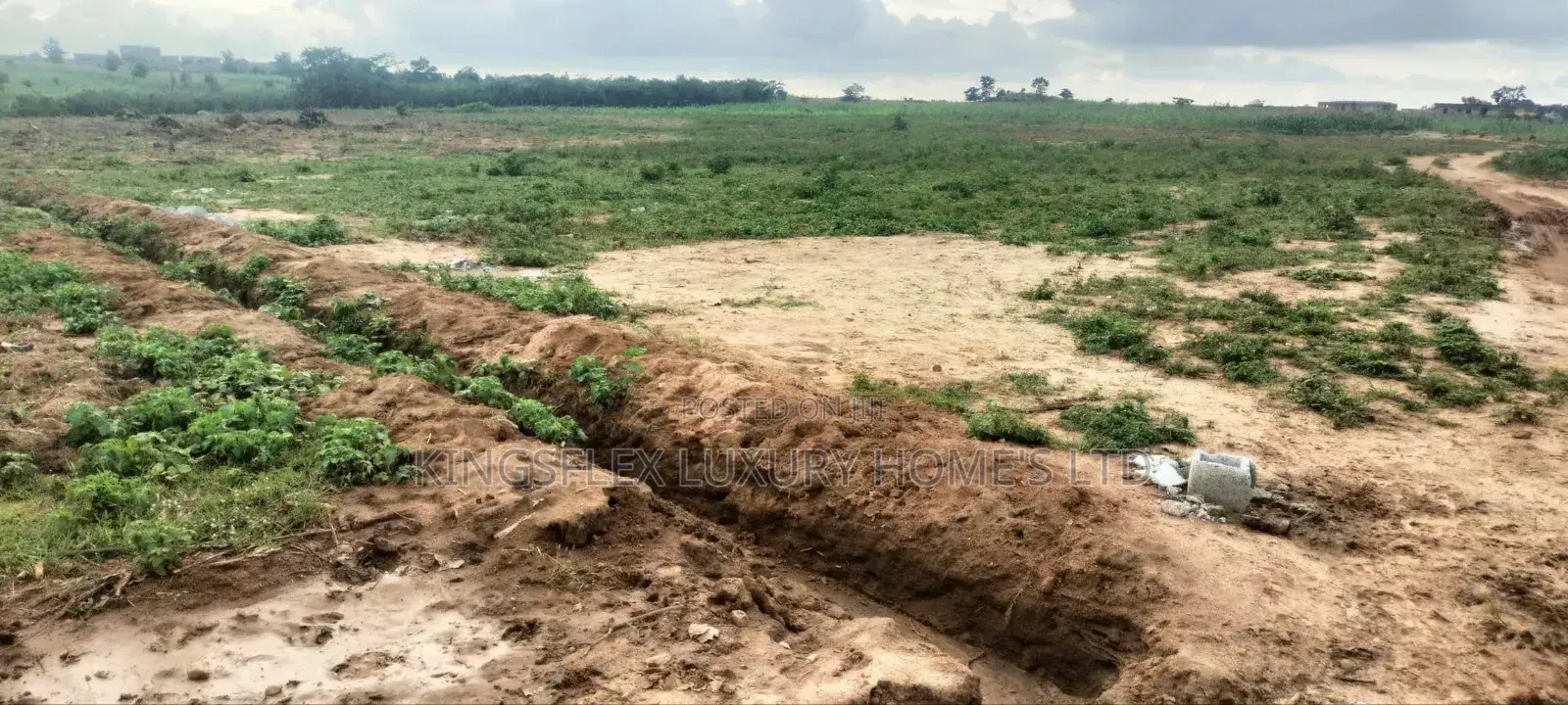 180sqm Estate Plot for a 2 Bedroom Terrace Duplex