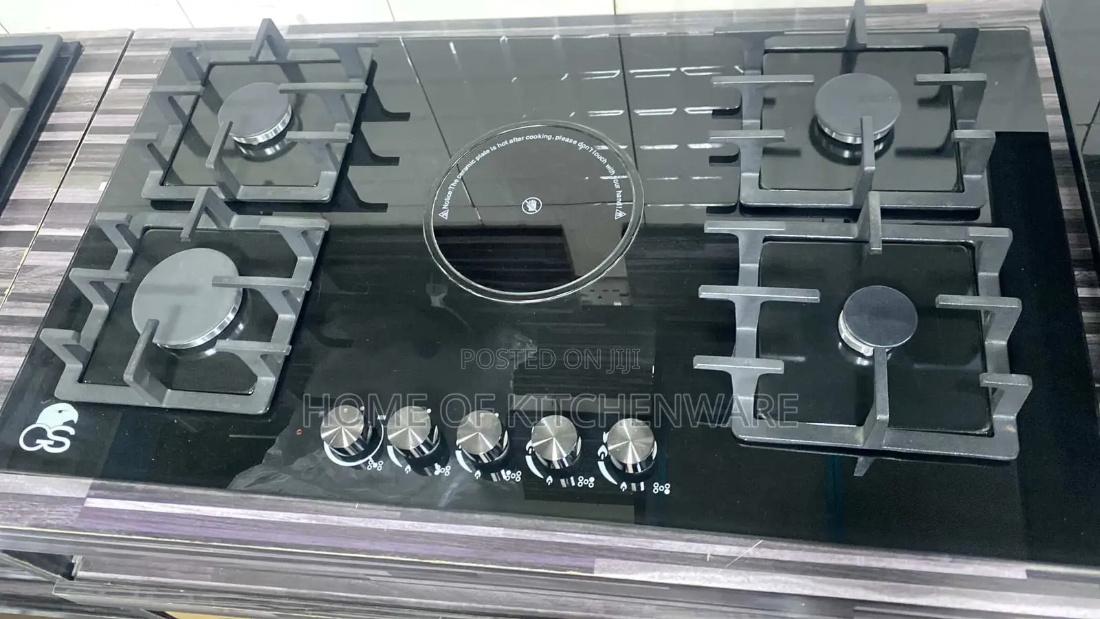 4 Burner Gas Cooker With 1 Electric Hob Gas