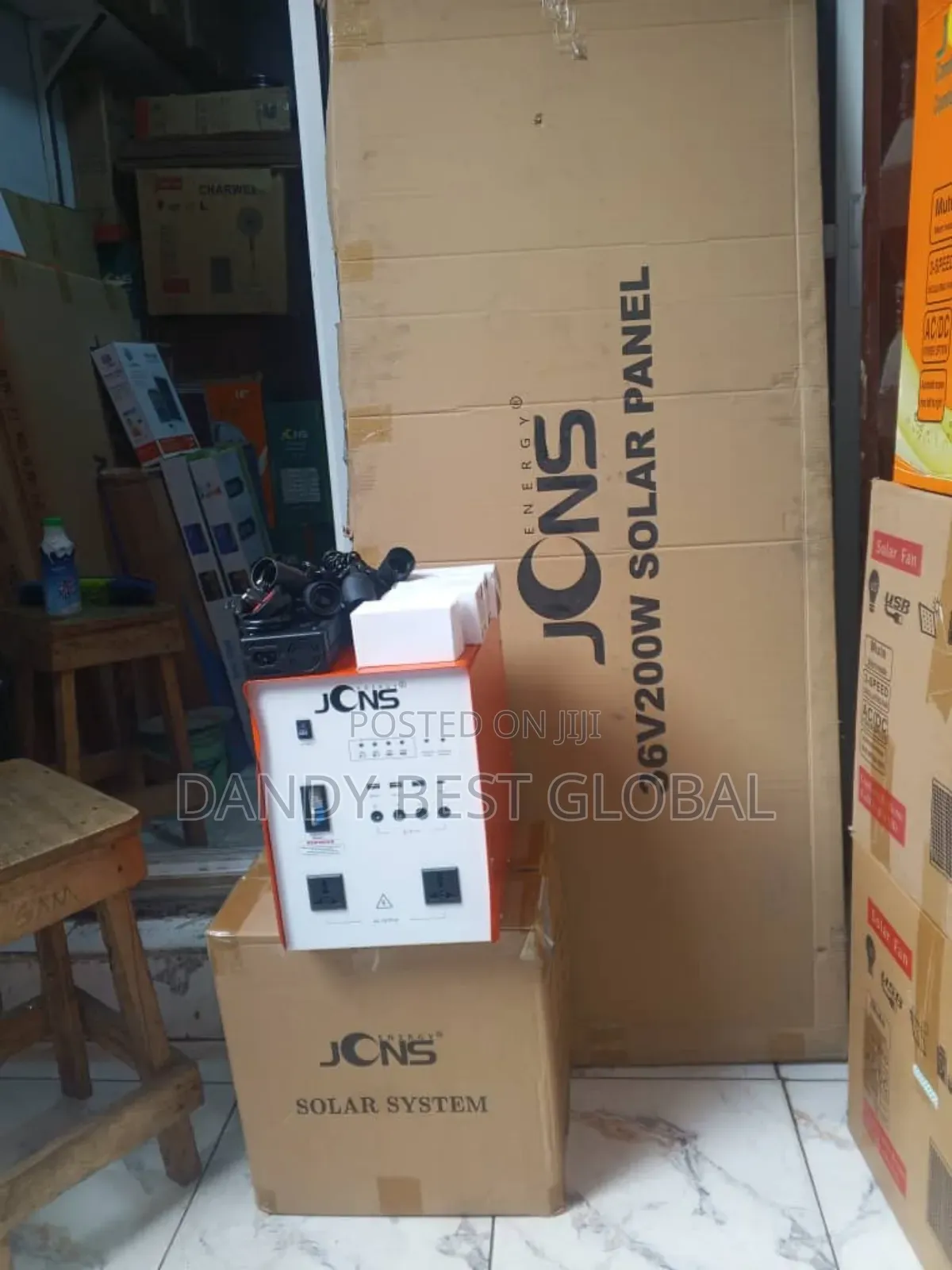 JCNS Power Station 1000 With 200w Panel