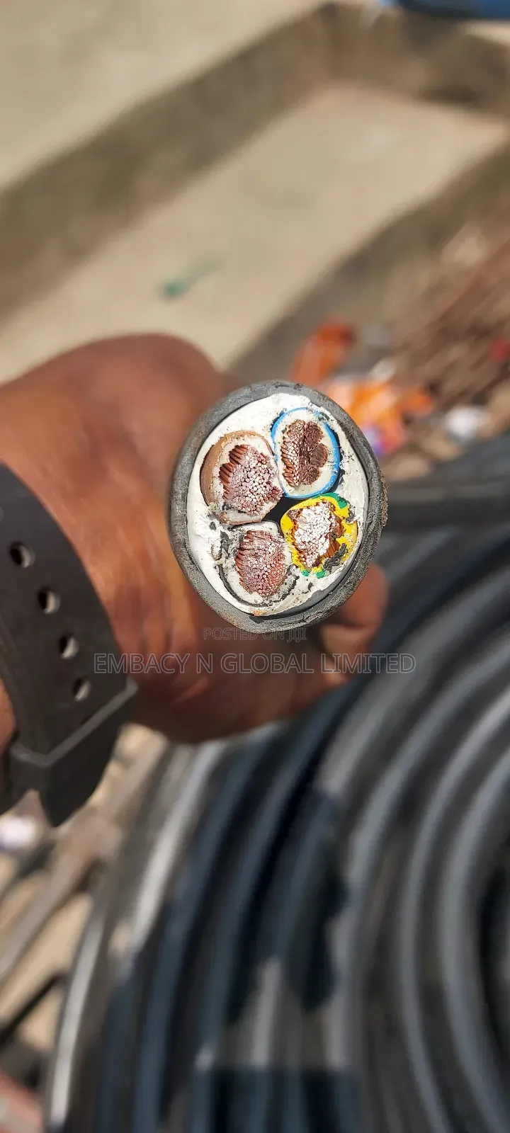 25mm 4core Flexible Cable
