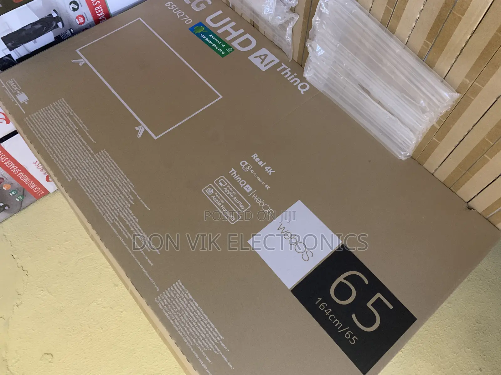 65 Inches Lg Frameless Smart Tv