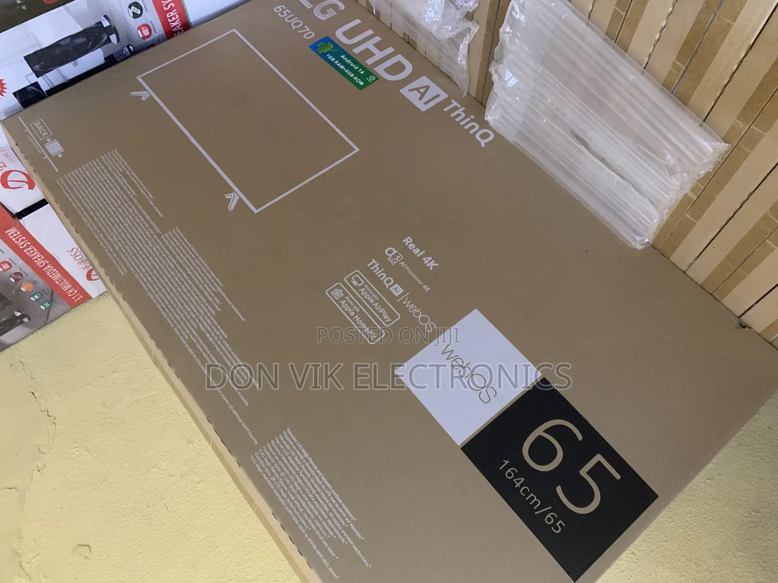 65 Inches Lg Frameless Smart Tv