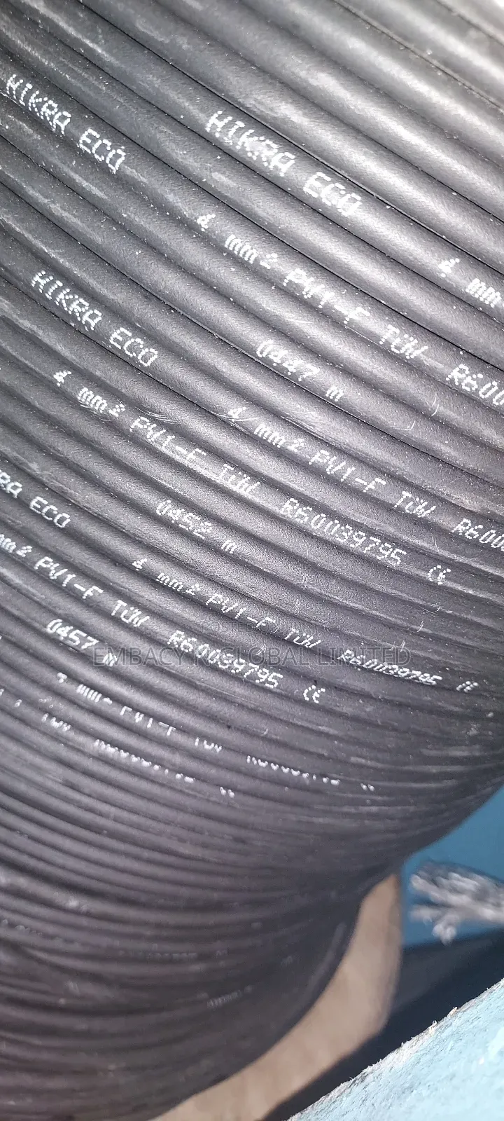 Double Coated 4mm Single Flexible Cable (Solar Insulation )