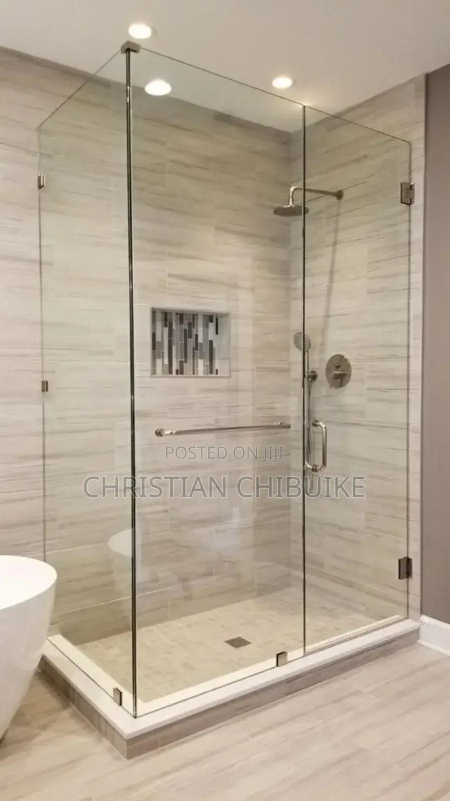 Shower Cubic Glass