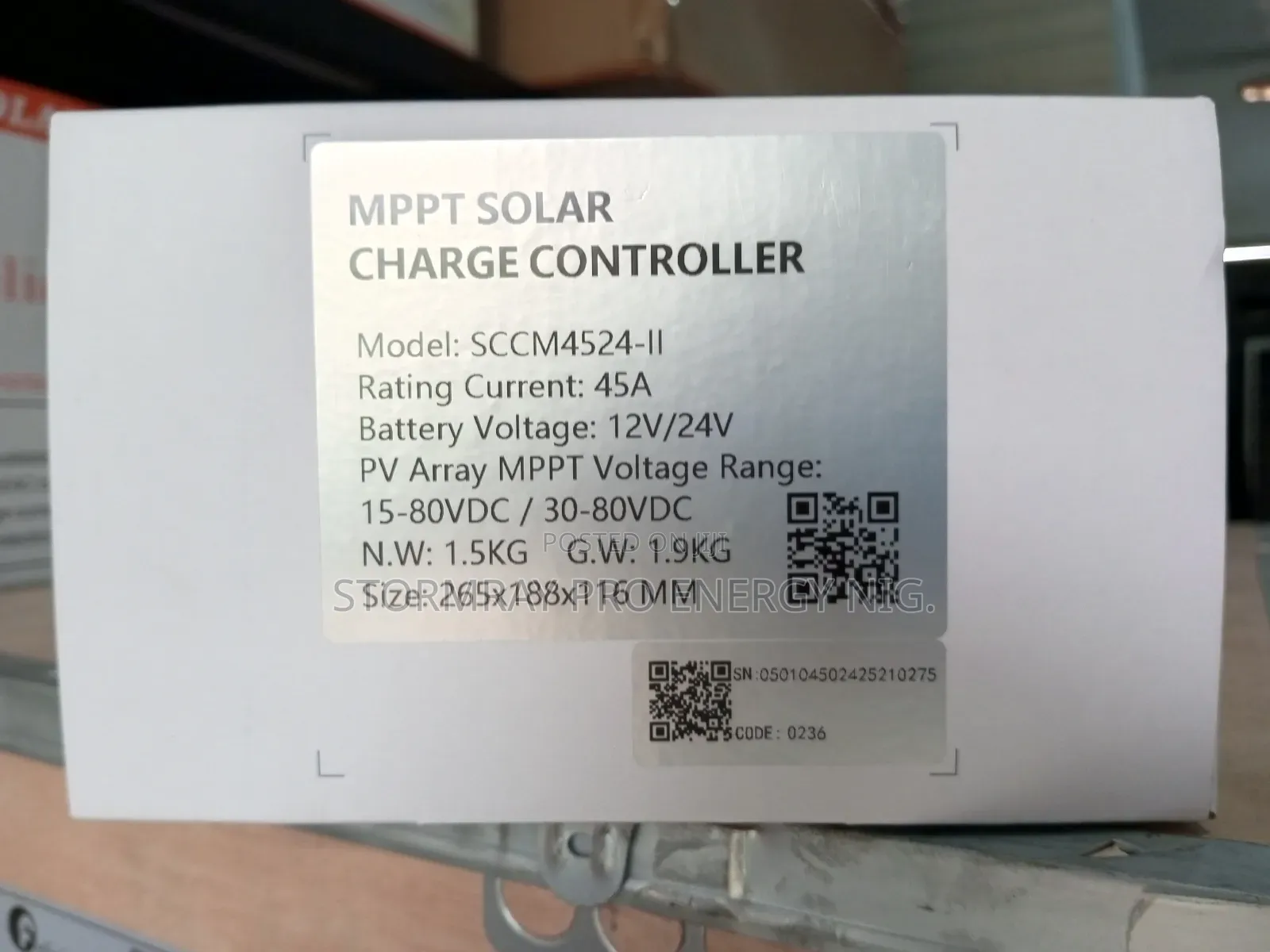 45ah Felicity Charge Controller