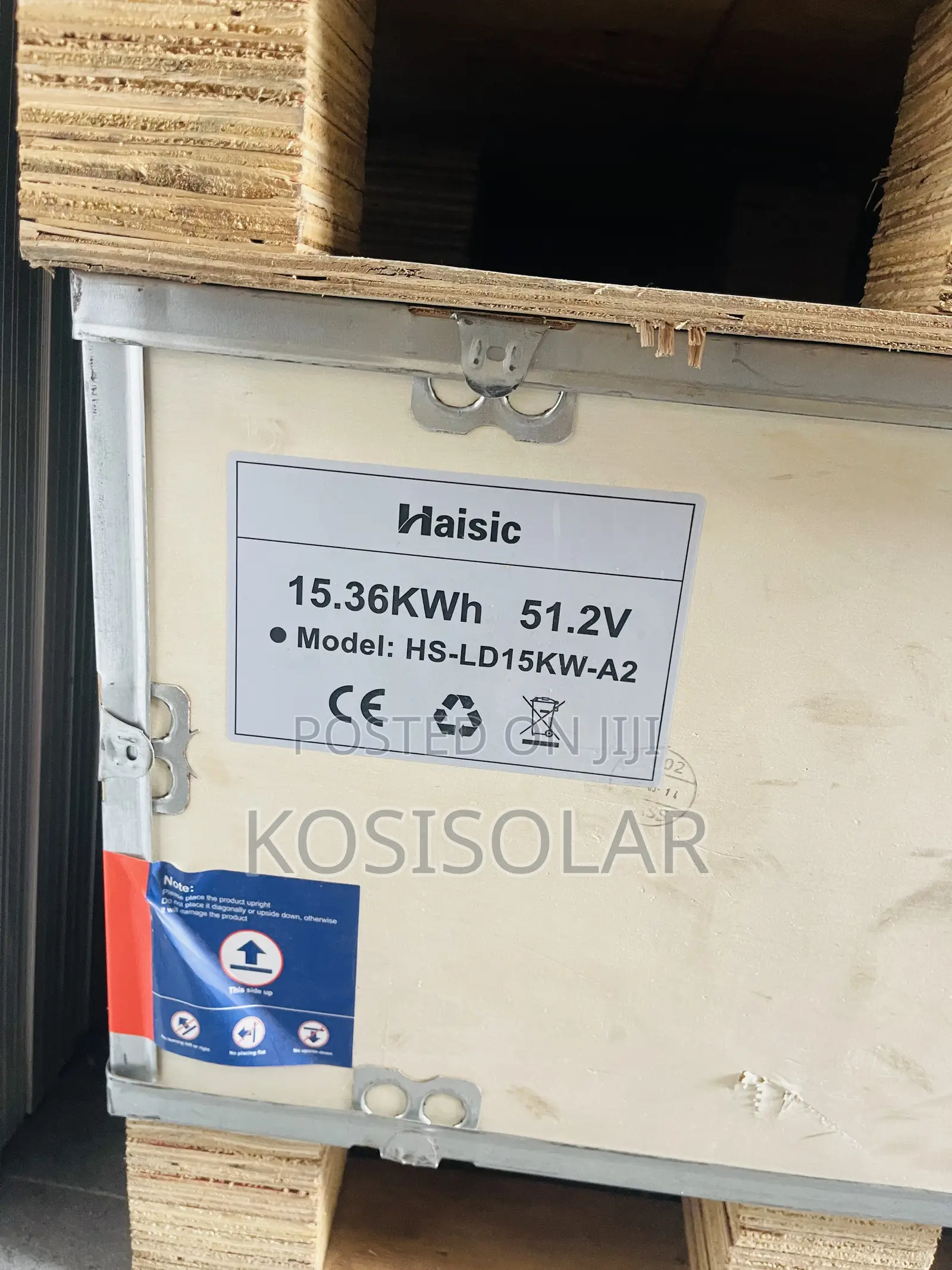 15kwh 48v Haisic Solar Lilthum Ion Battery