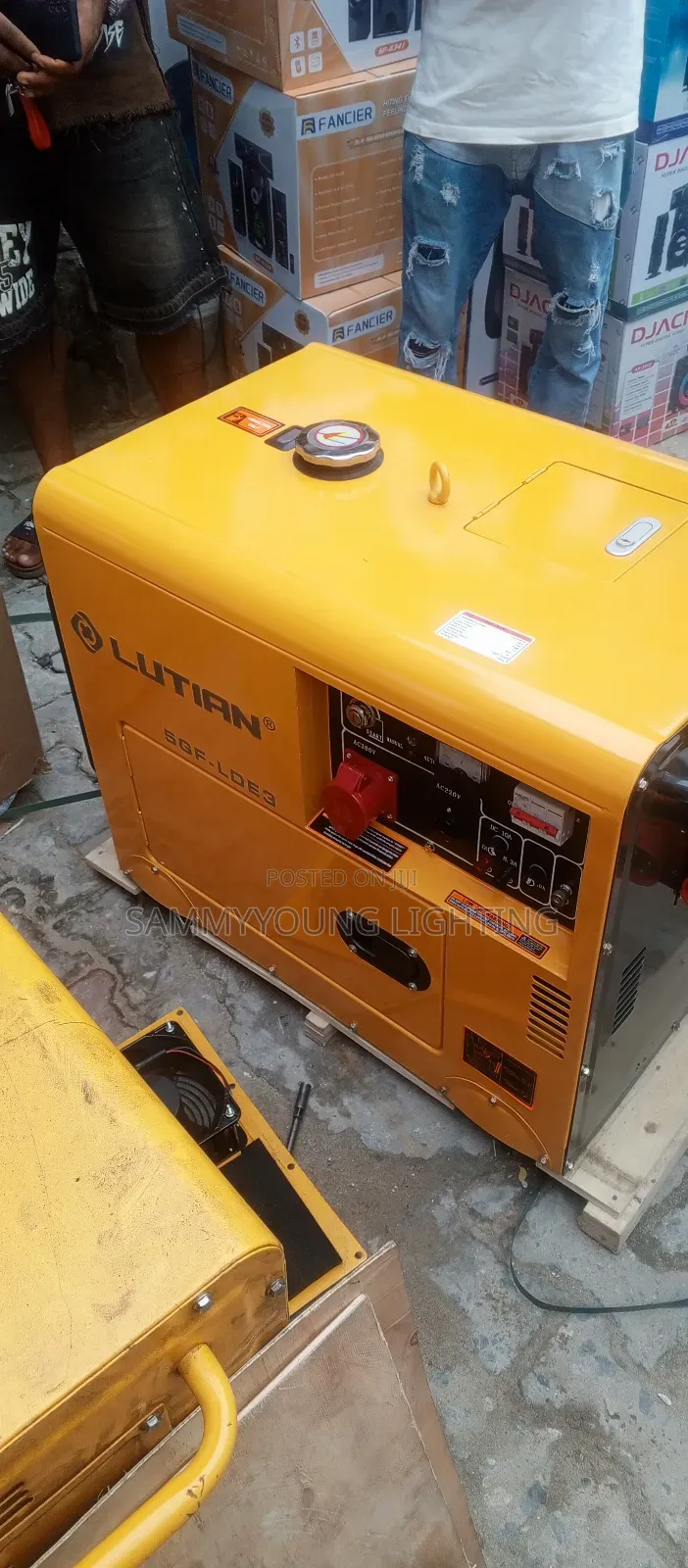 Lutian 3phase Soundproof Diesel Generator 100% Copper