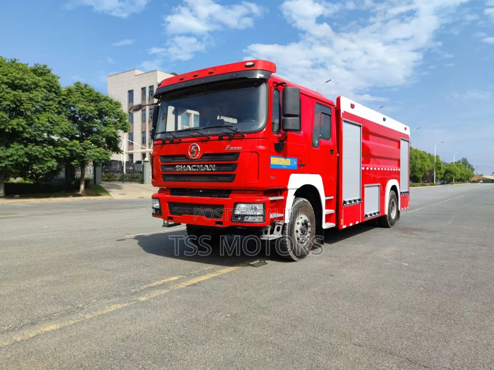 Heavy Duty Fire Fighting Truck