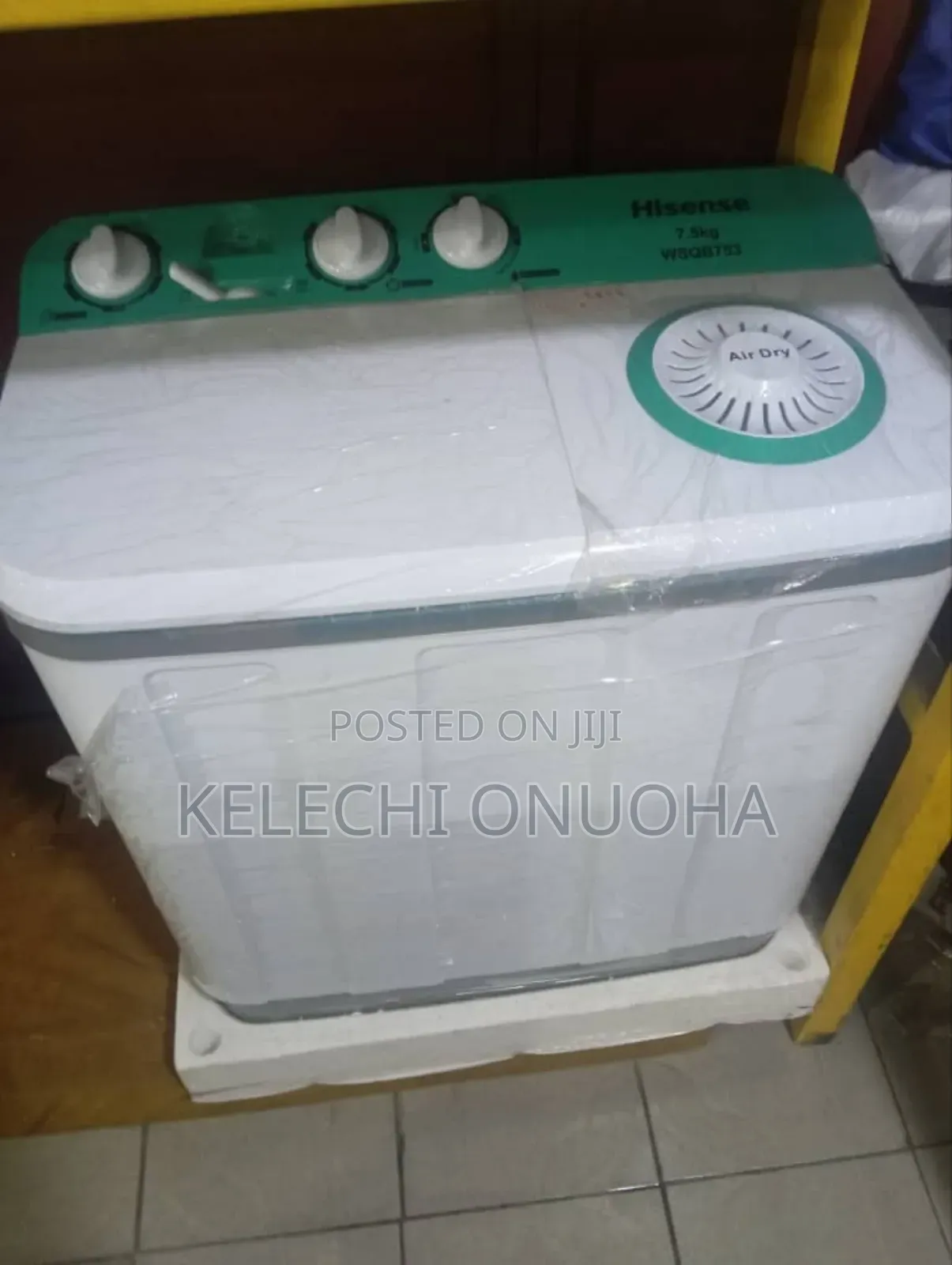 Hisense 7.5 Kg Manual Washing Machine Low Voltage