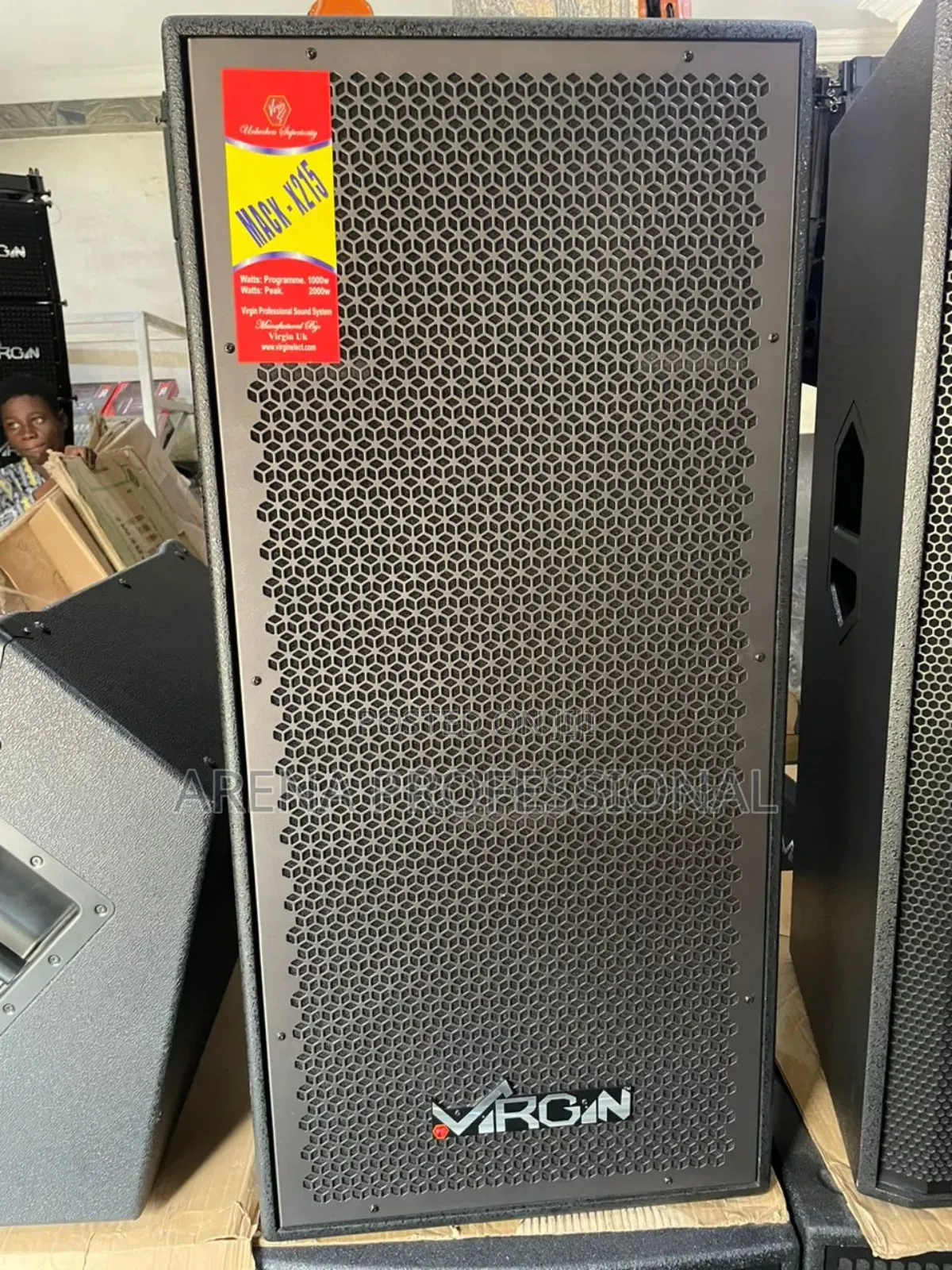 Virgin Double 15" Speaker