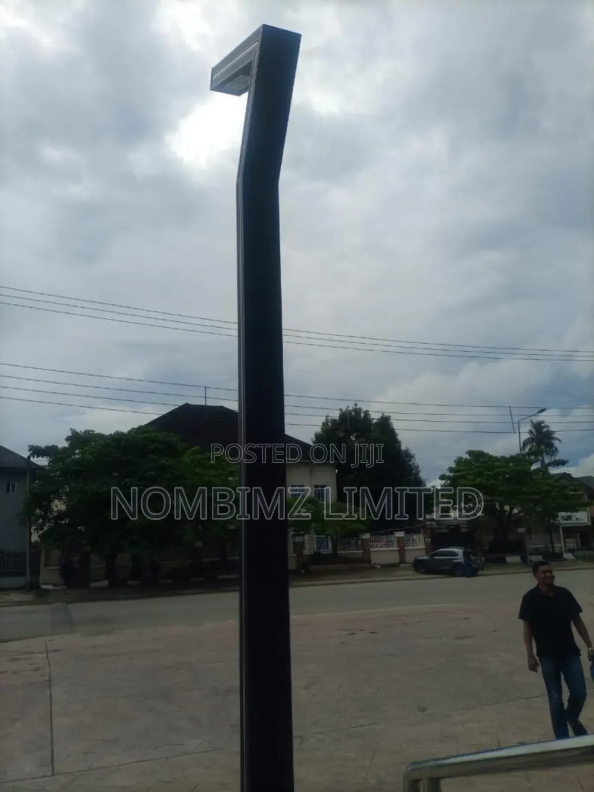 Nombimz Solar 7 Led Garden Pole Lamp Best for Modern Design