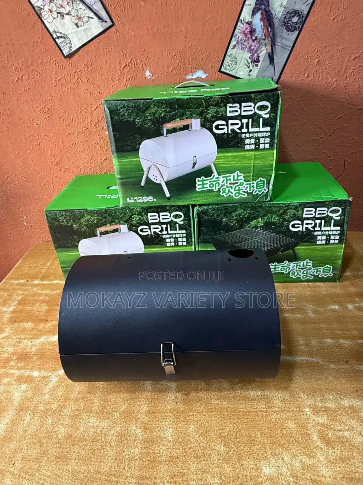 Multipurpose Indoor/Outdoor Double Side Charcoal (Bbq) Grill