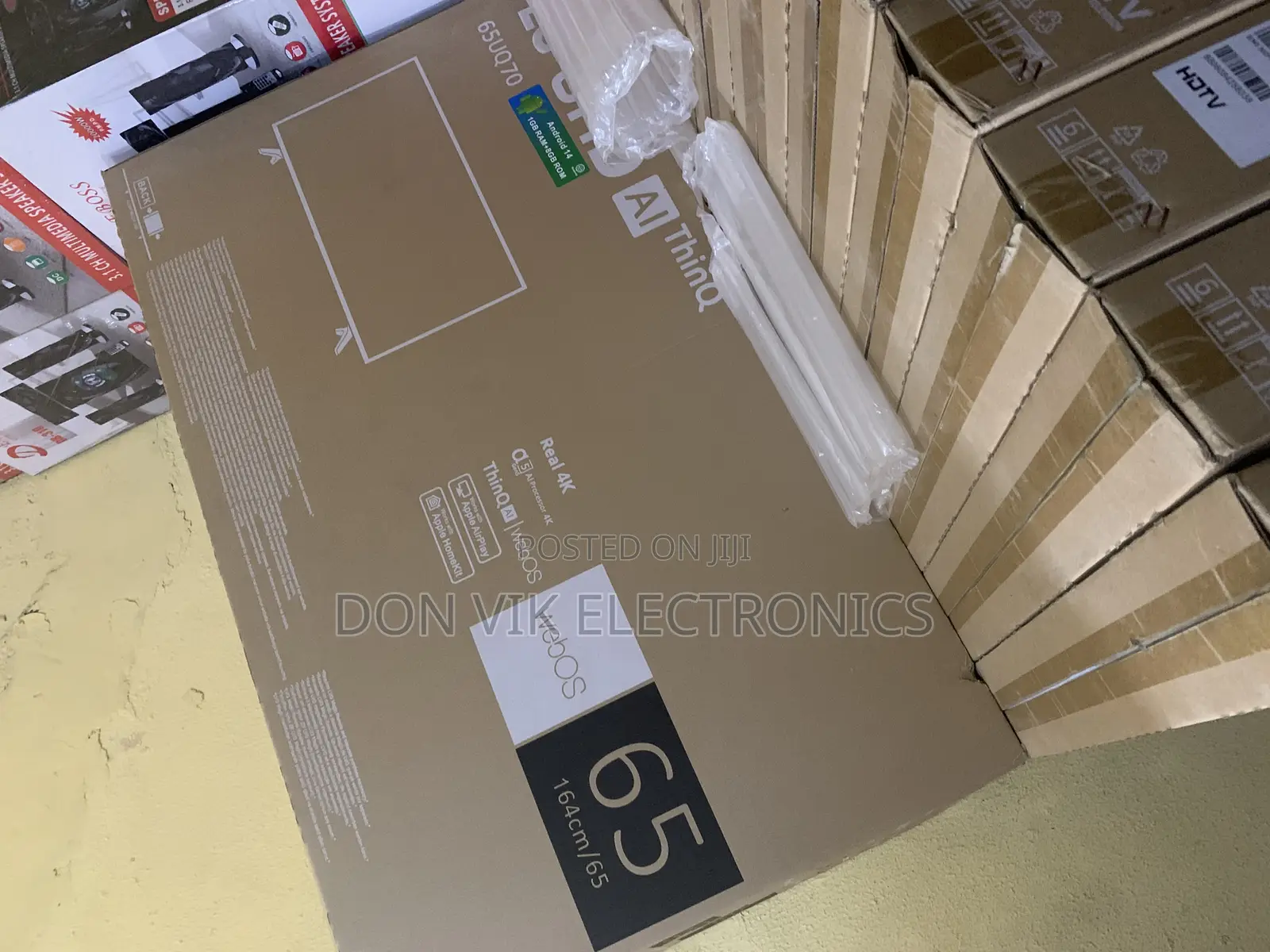 Frameless 65 Inches Lg Television