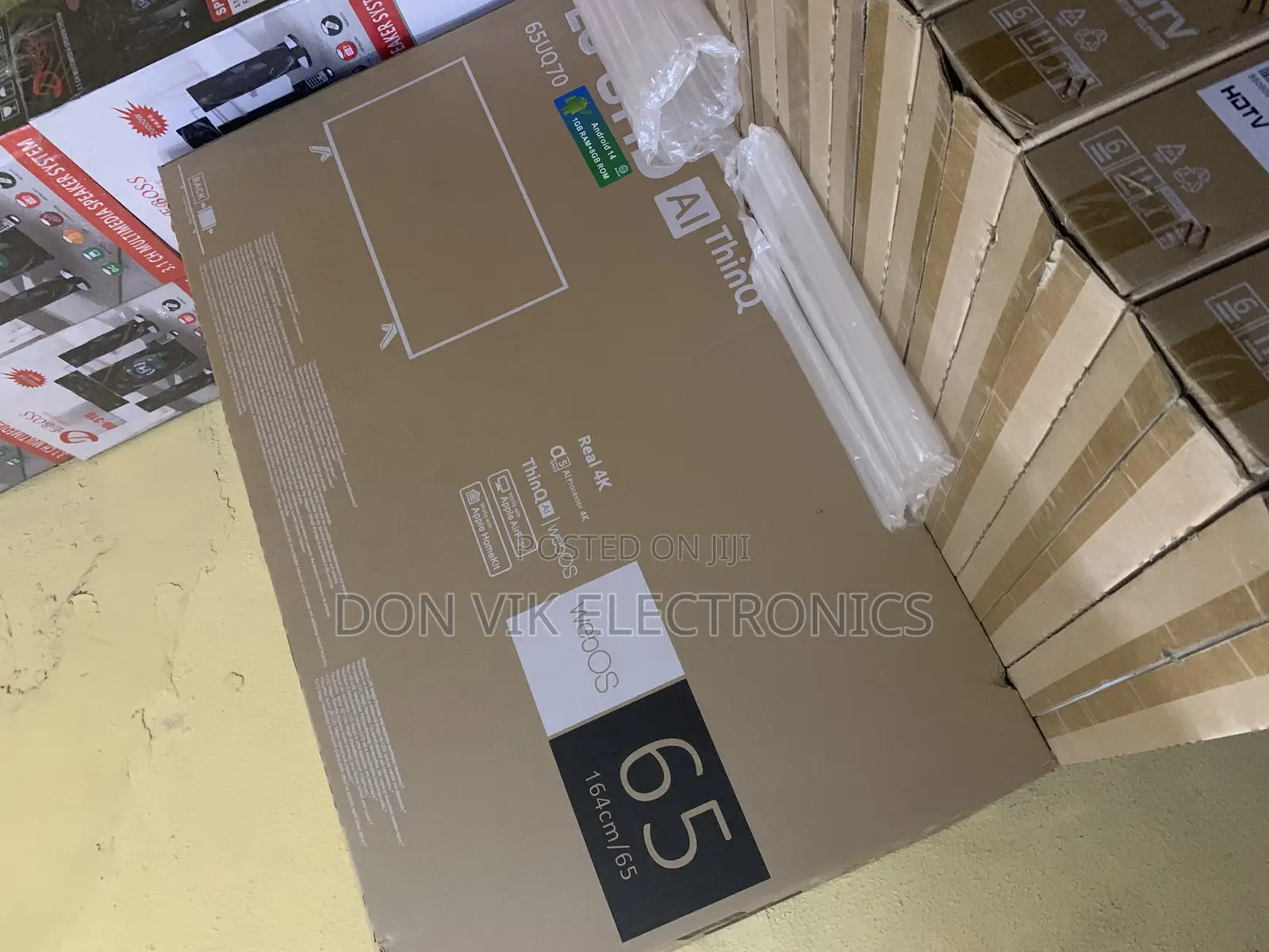 Frameless 65 Inches Lg Television