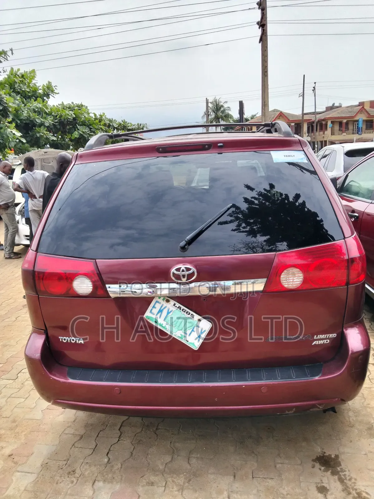 Toyota Sienna XLE 2007 Red