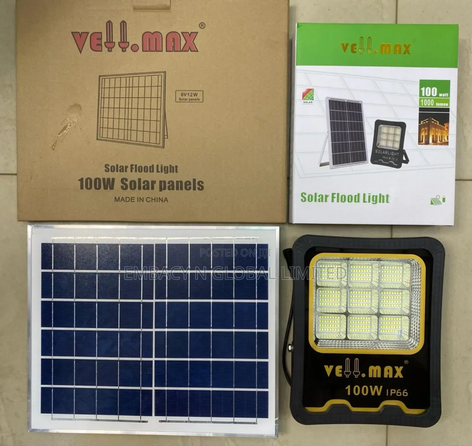 Solar Flood Lights 100watts