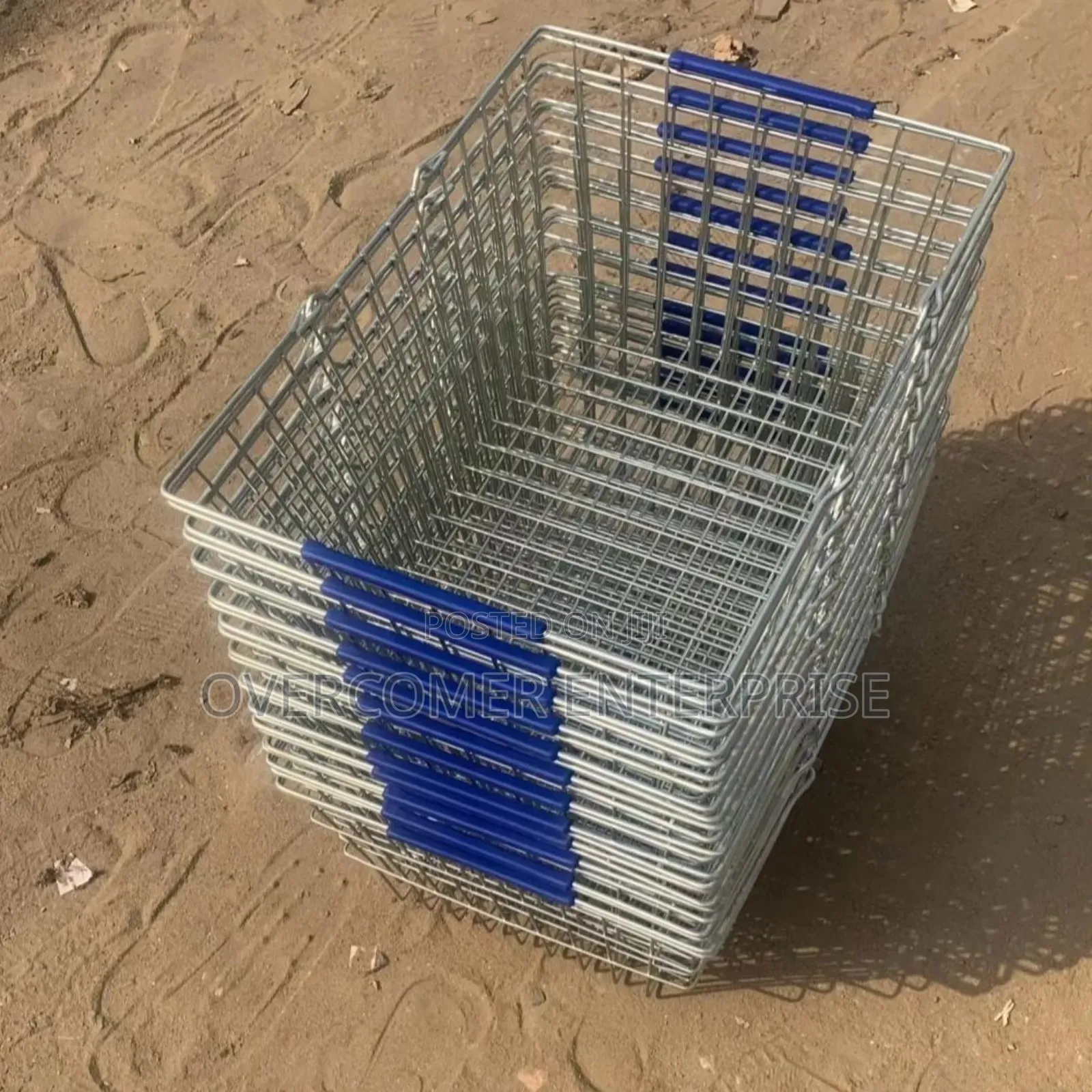Steel Supermarket Basket