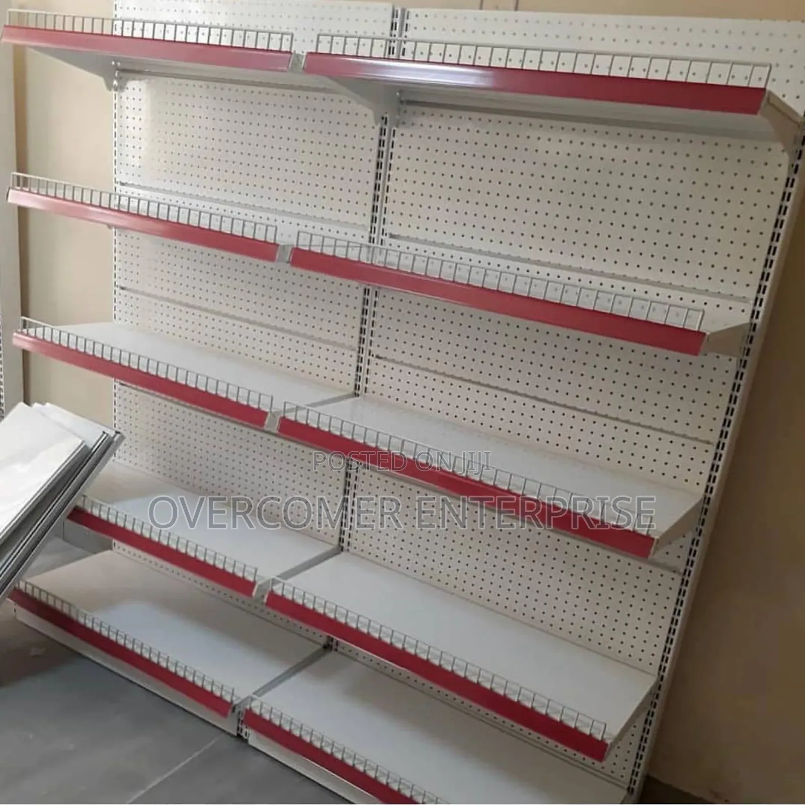 Single Supermarket Shelves