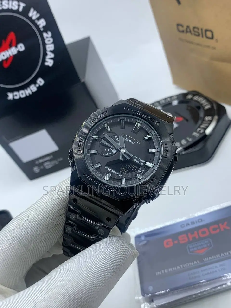 Stainless Steel G-Shock for Men
