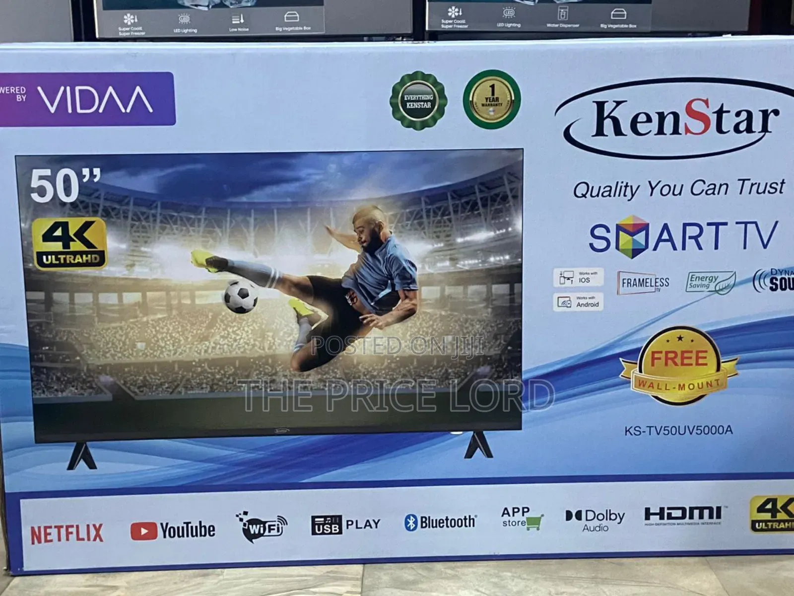 Kenstar 43 Smart Tv With Vidaa Os