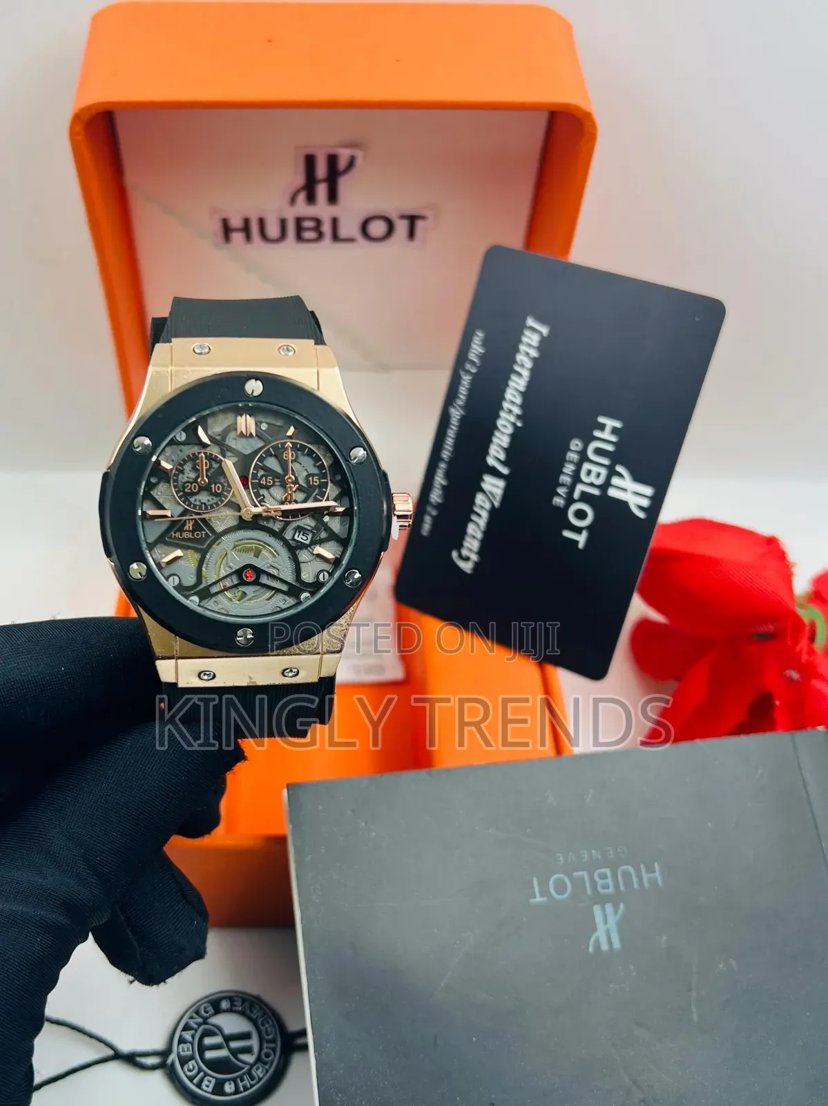 Hublot
Quality Rubber Strap Wristwatch
