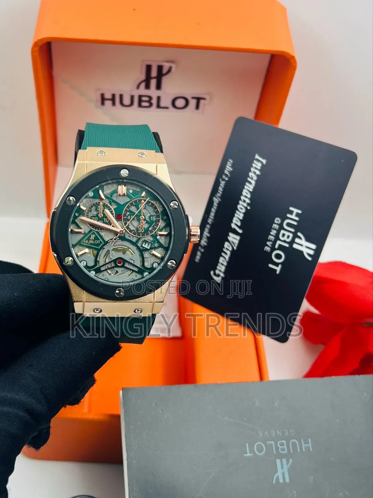 Hublot
Quality Rubber Strap Wristwatch