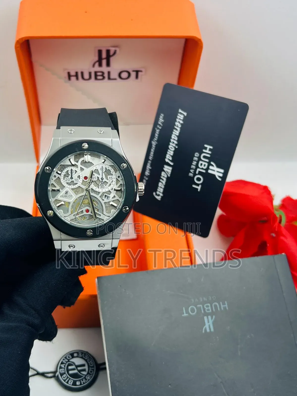 Hublot
Quality Rubber Strap Wristwatch