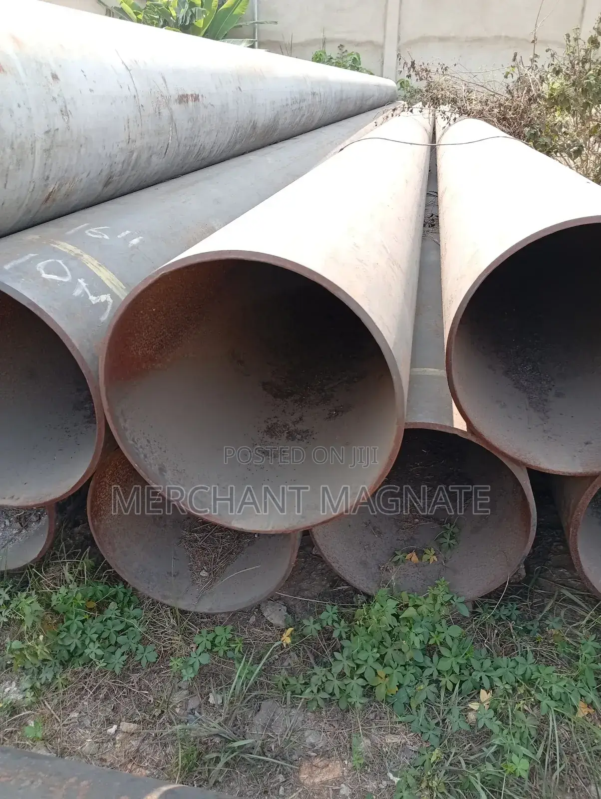 16" Mild Steel Seamless Pipe 10mm Thick