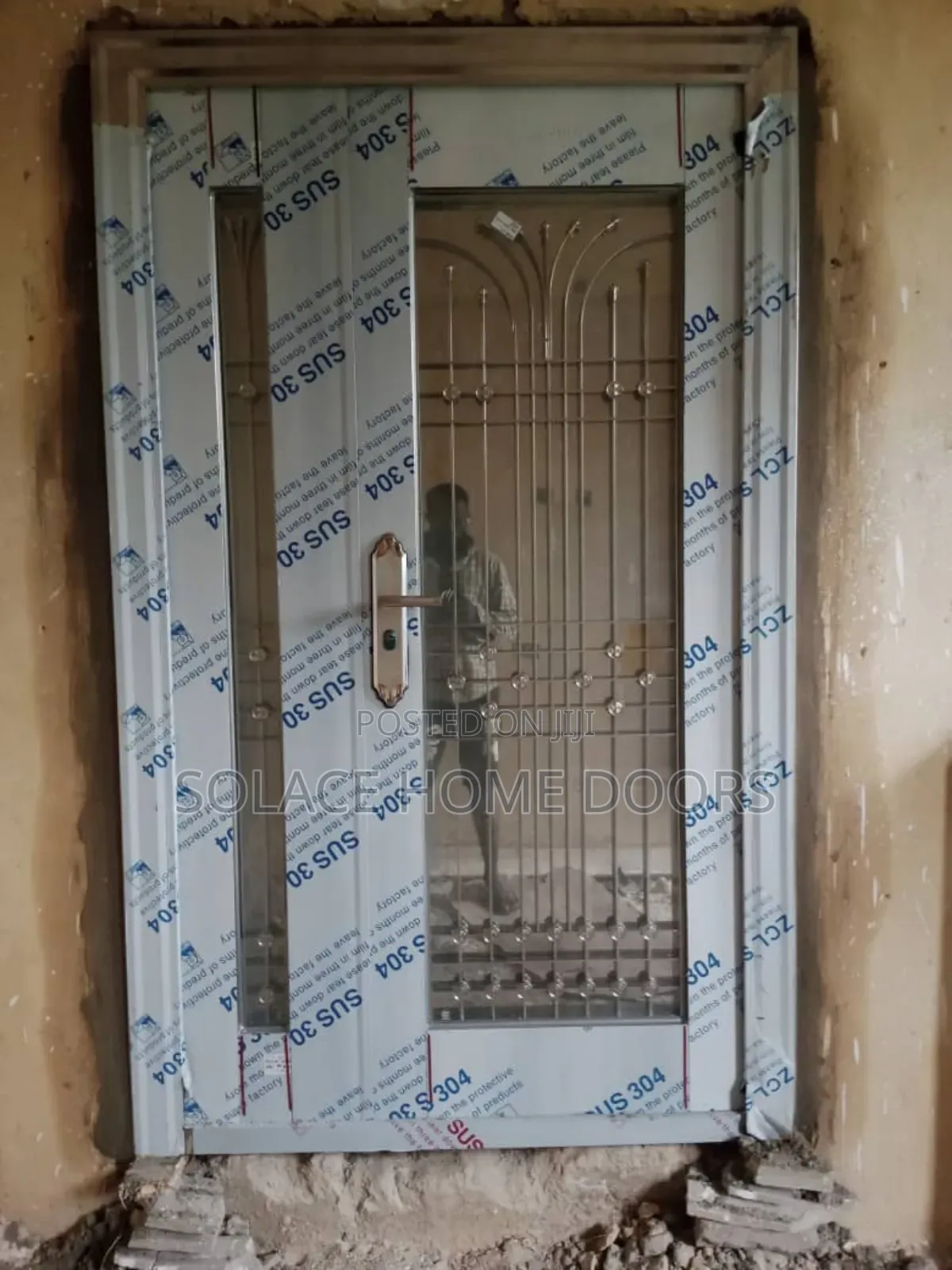 4ft Stainless Patio Door