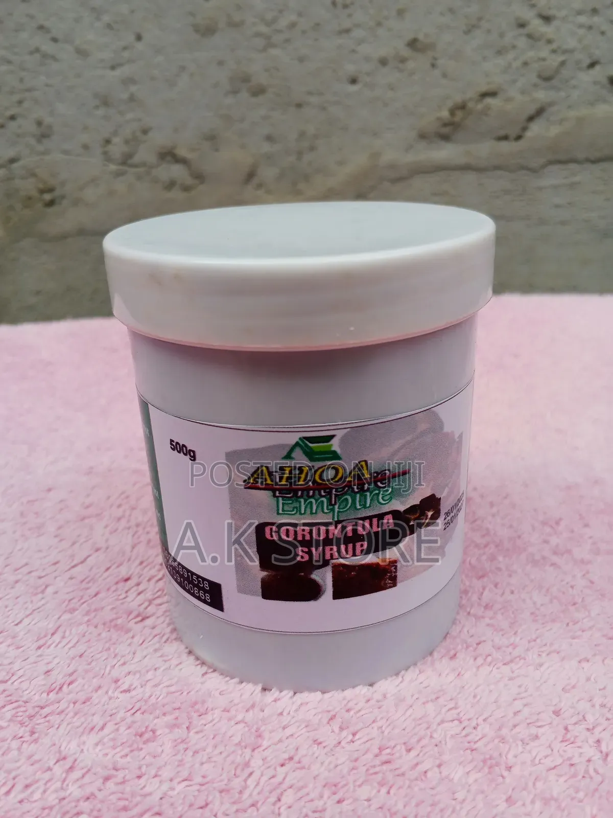 Undiluted Gorontula Syrup 500ml