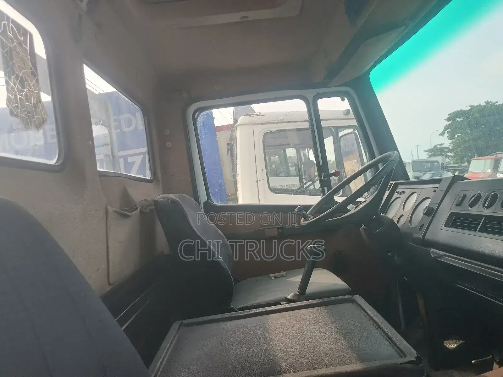 Mercedes 814 German Truck 2002 White