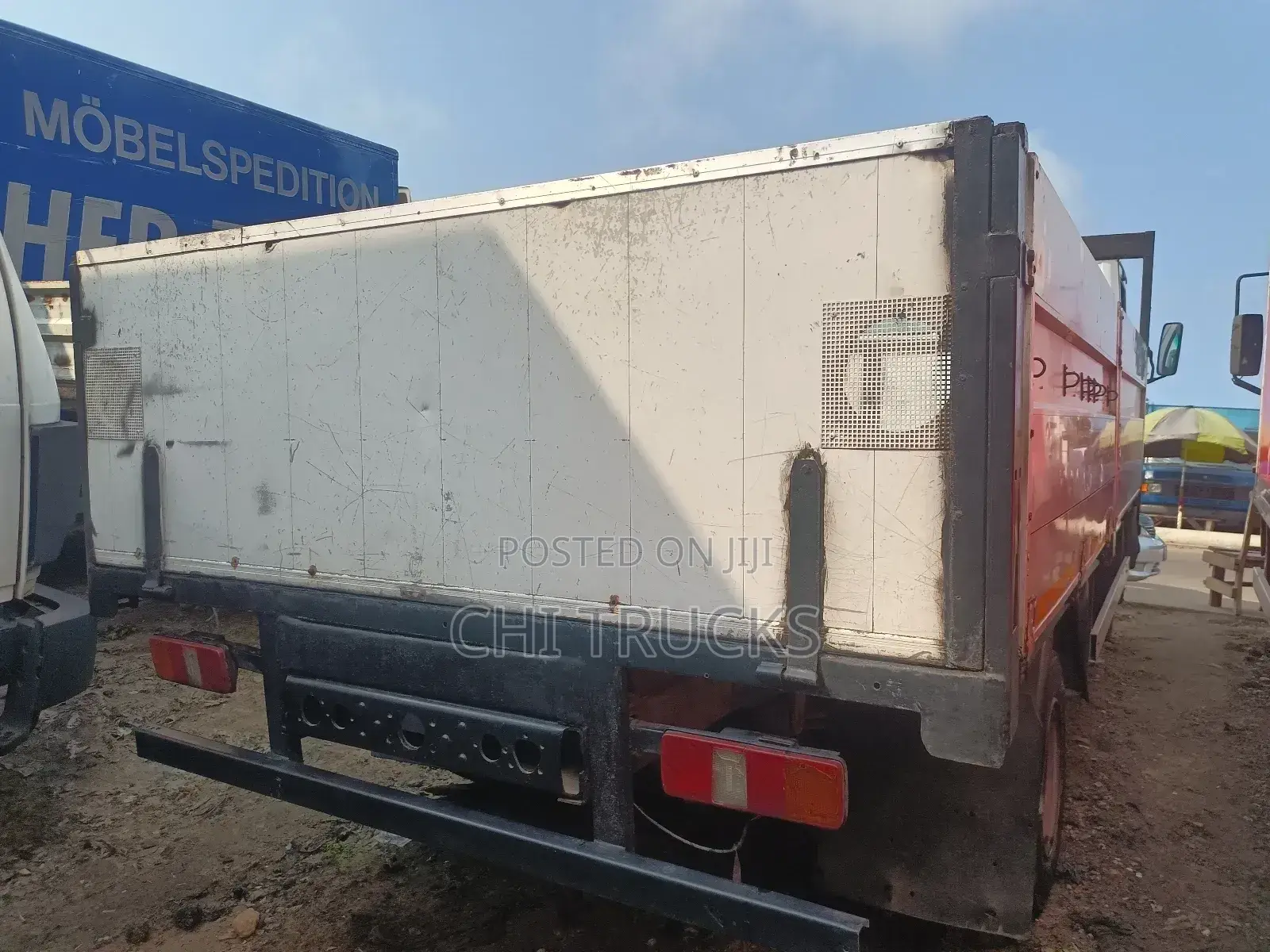 Mercedes 814 German Truck 2002 White
