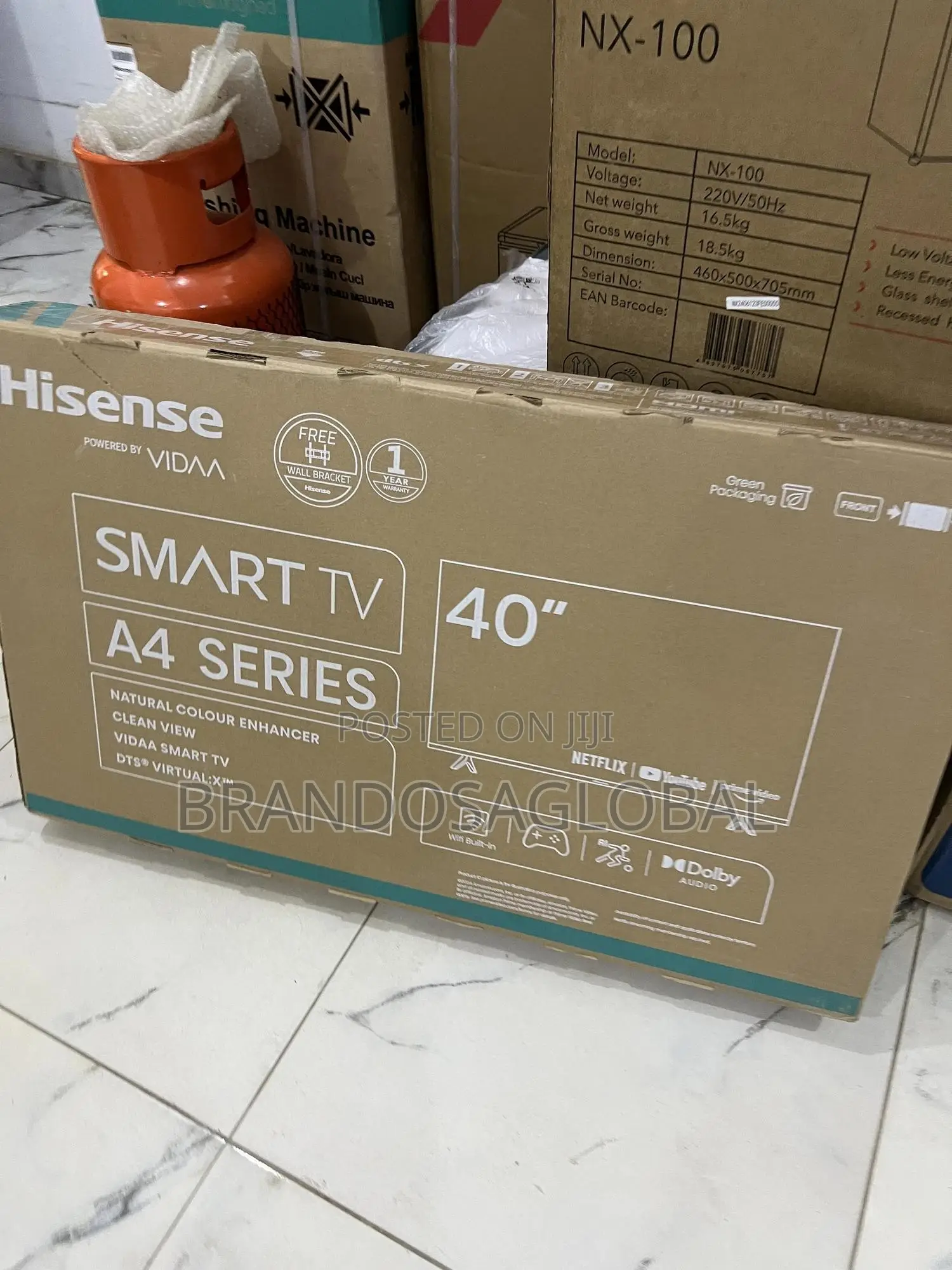 Best Quality Hisense 40" A4 Smart Tv- Sharp Display