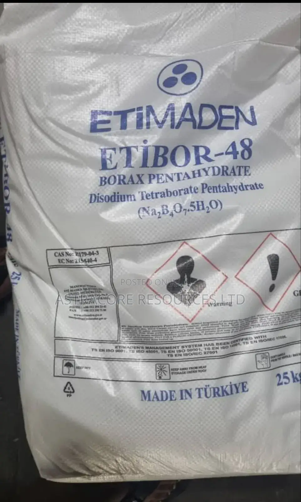 High-grade Borax – For Industrial Household Use