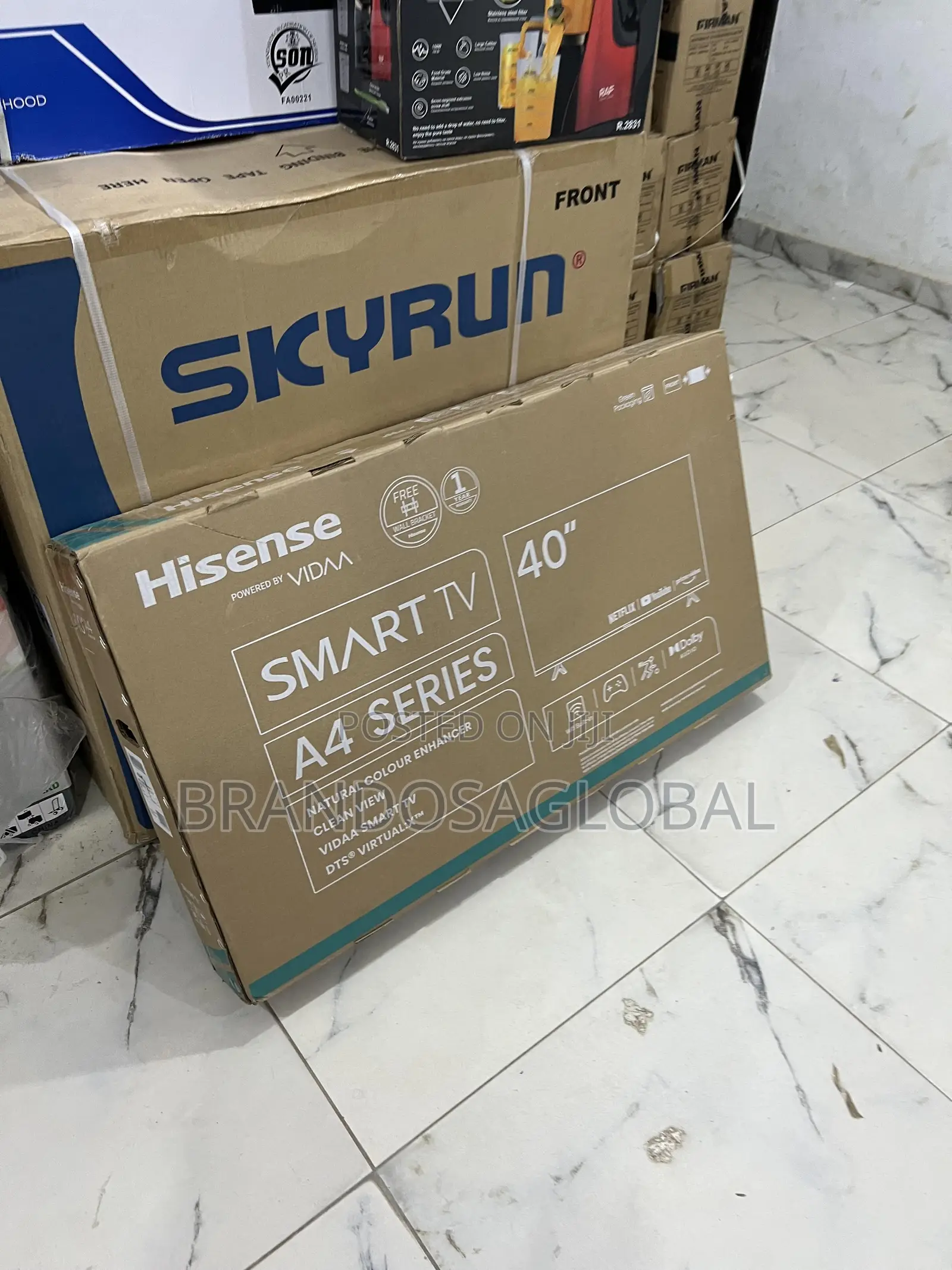 Full Hd Clarity 40 Inches Hisense A4 Series Smart Tv