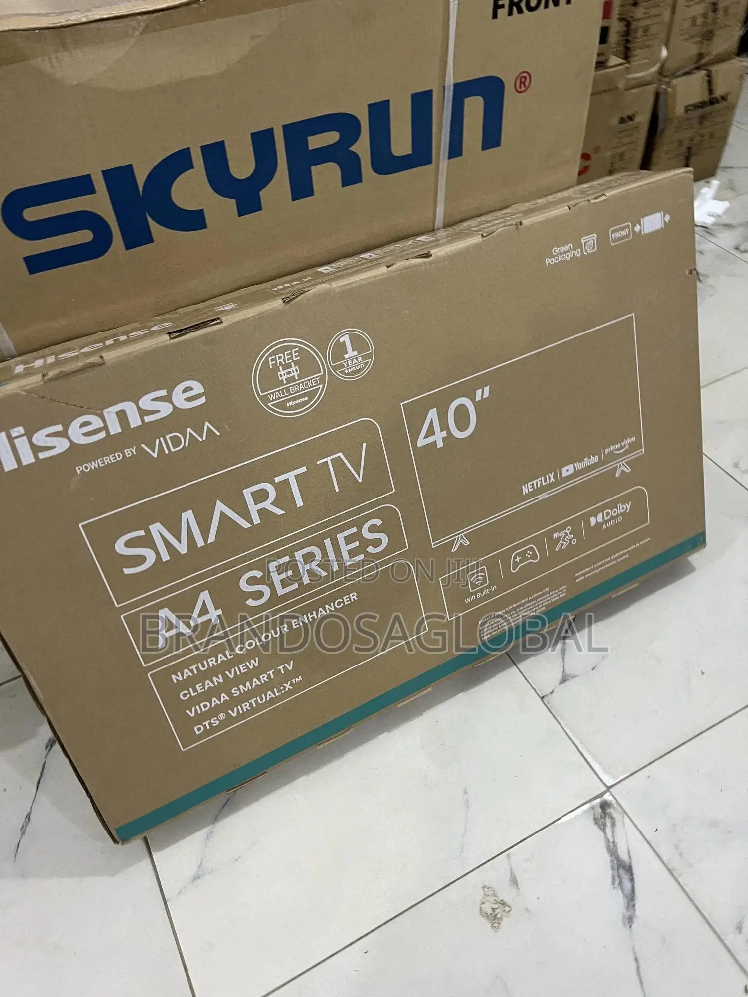 Latest Release Hisense 40" A4 Smart Tv