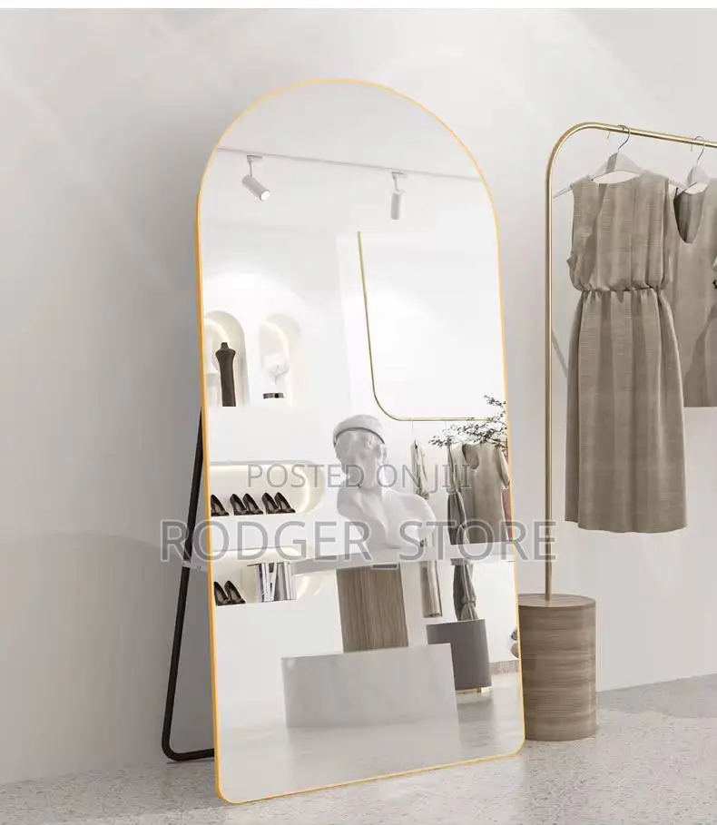 Full Body Mirror Aluminum Frame 3cm Thickness