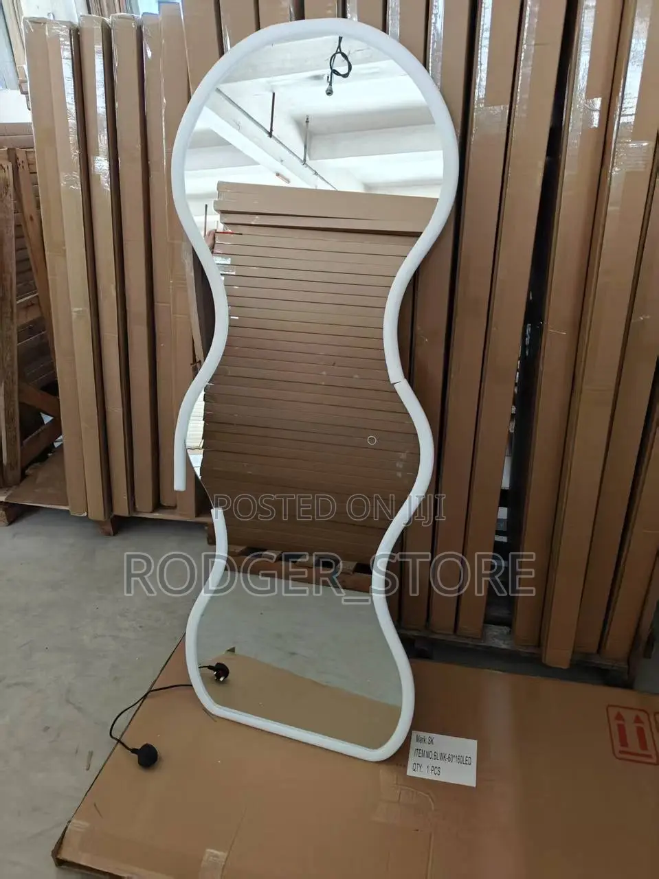 Full Body Led Mirror : 3colors 60 by 160cm