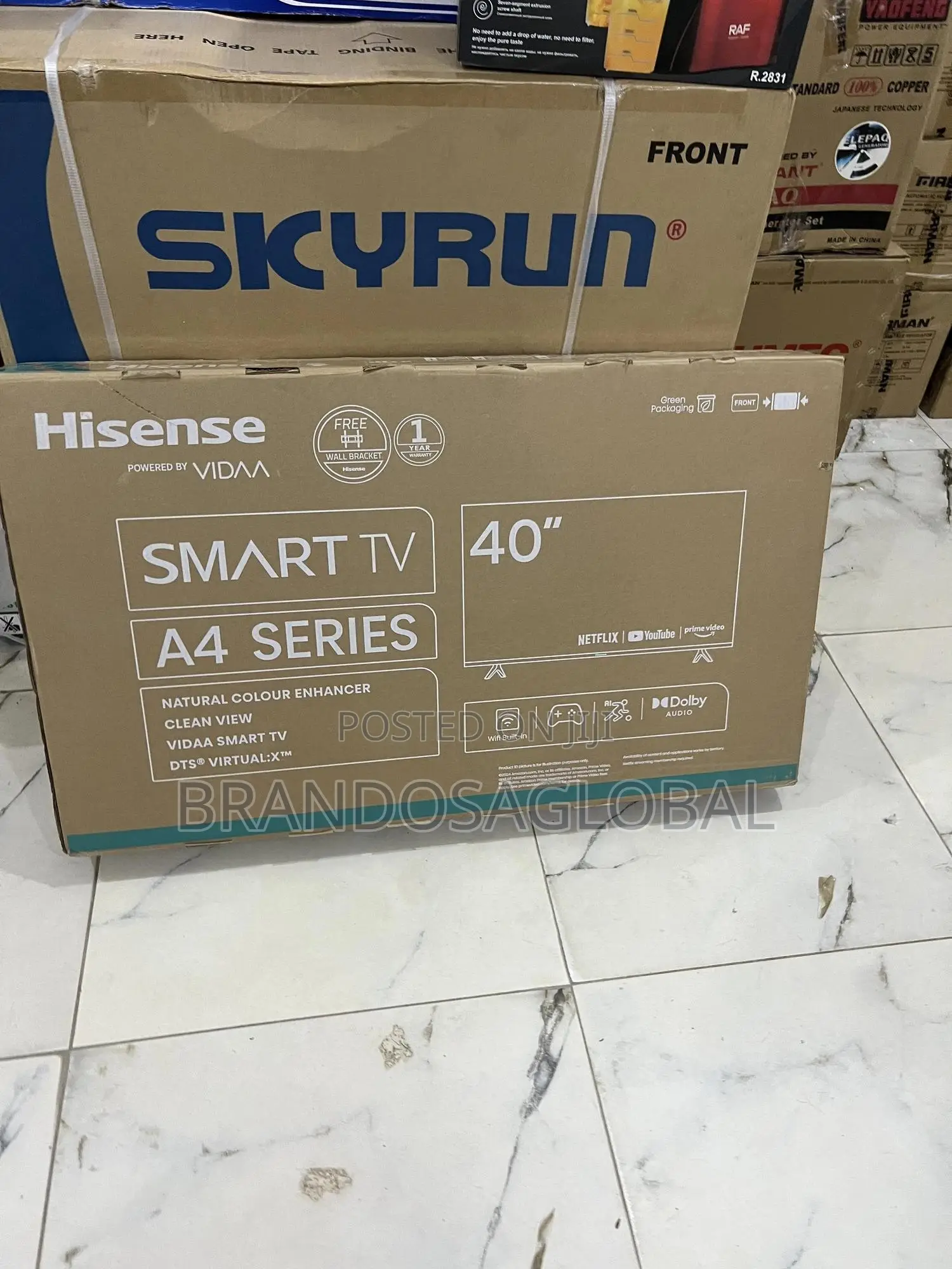 Clear Picture Hisense 40 Inches A4 Serries Smart Tv