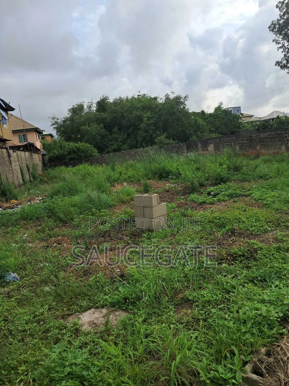 Full Plot at Site a Satellite Town With C of O Fenced Gated
