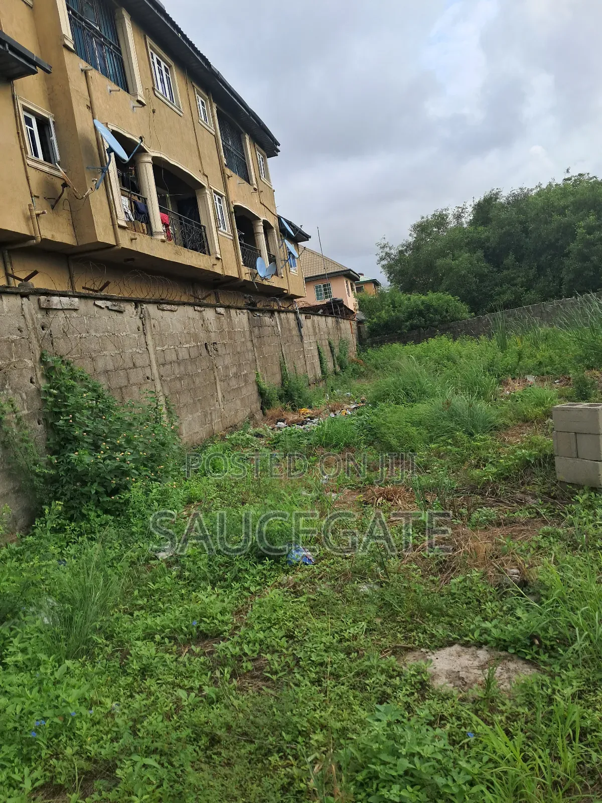 Full Plot at Site a Satellite Town With C of O Fenced Gated