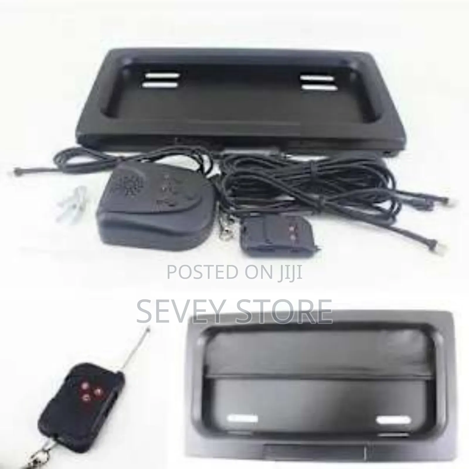 Remote Control License Plate Number Cover Hide Your Plate No